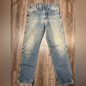 Light Wash Mens Wranglers
